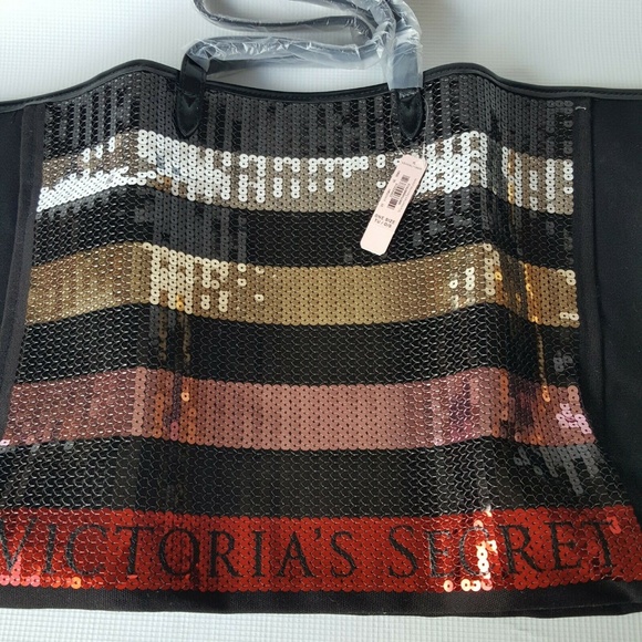 Victoria’s Secret Tote Bag With Cosmetic Pouch - Picture 3 of 8